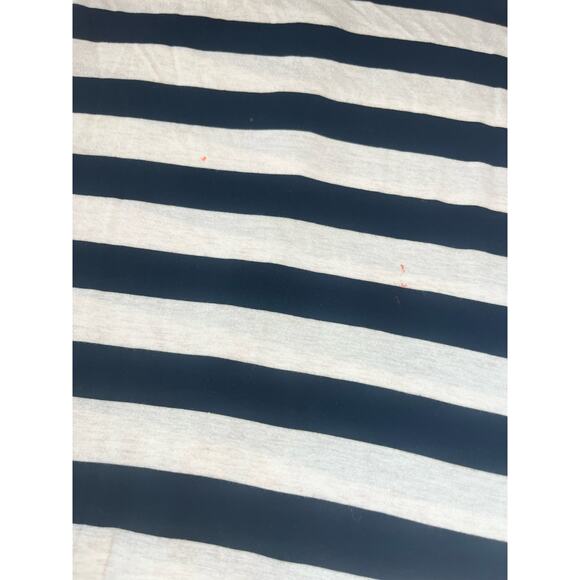 Matilda Jane Girls Dress Size 10 Black White Stripe Floral Sleeve - Picture 3 of 8